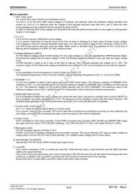 BD9355MWV-BZE2 Datasheet Page 16