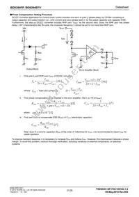 BD9394EFV-E2 Datasheet Page 21