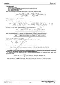 BD9420F-GE2 Datasheet Page 17