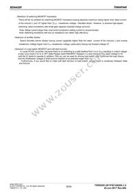 BD9420F-GE2 Datasheet Page 19