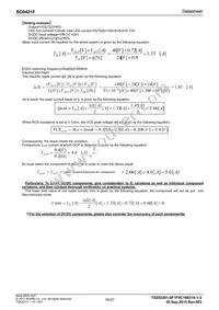 BD9421F-GE2 Datasheet Page 16