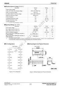 BD9428 Datasheet Page 2