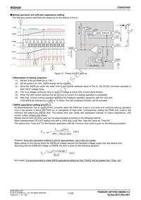 BD9428 Datasheet Page 11