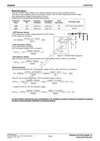 BD9428 Datasheet Page 13