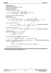 BD9428 Datasheet Page 16