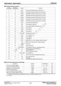 BD9470AFM-GE2 Datasheet Page 6