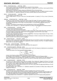 BD9470AFM-GE2 Datasheet Page 12