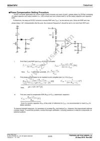 BD9479FV-GE2 Datasheet Page 22