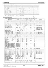 BD9540EFV-E2 Datasheet Page 2