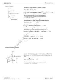 BD9540EFV-E2 Datasheet Page 11