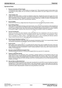 BD95601MUV-LBE2 Datasheet Page 18