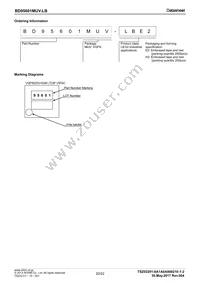 BD95601MUV-LBE2 Datasheet Page 20