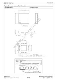 BD95601MUV-LBE2 Datasheet Page 21