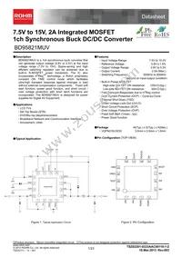 BD95821MUV-E2 Datasheet Cover