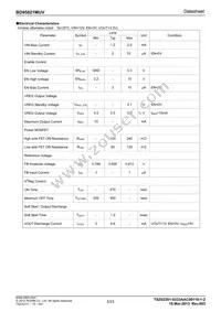 BD95821MUV-E2 Datasheet Page 5