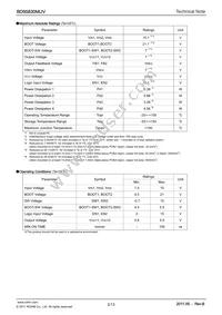 BD95830MUV-E2 Datasheet Page 2