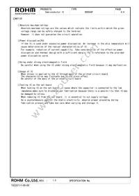 BD9584F-E2 Datasheet Page 4