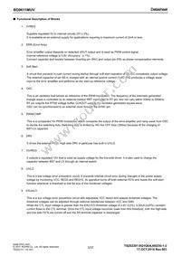 BD9611MUV-RE2 Datasheet Page 3