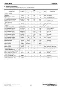 BD9611MUV-RE2 Datasheet Page 6