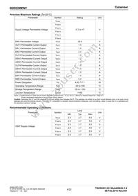 BD9639MWV-BZE2 Datasheet Page 4