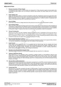 BD9673AEFJ-E2 Datasheet Page 20