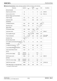 BD9673EFJ-E2 Datasheet Page 2