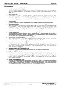 BD9702T-V5 Datasheet Page 12