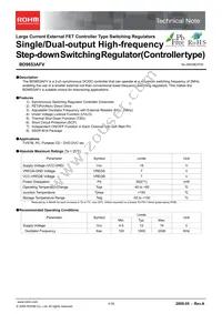 BD9853AFV-E2 Cover