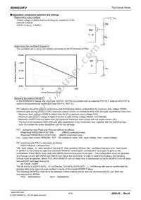 BD9853AFV-E2 Datasheet Page 9