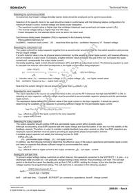 BD9853AFV-E2 Datasheet Page 10