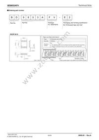 BD9853AFV-E2 Datasheet Page 16