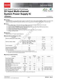 BD9862MUV-E2 Datasheet Cover