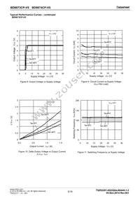 BD9874CP-V5E2 Datasheet Page 5