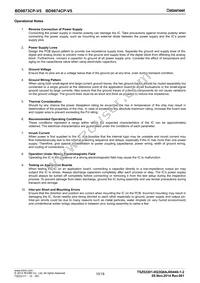 BD9874CP-V5E2 Datasheet Page 15