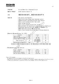 BD9888F-E2 Datasheet Cover