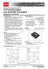 BD99011EFV-ME2 Datasheet Cover