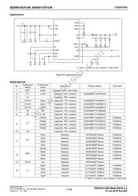 BD99011EFV-ME2 Datasheet Page 17