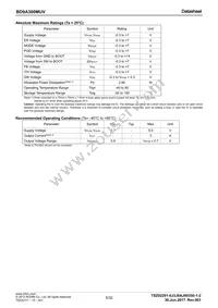 BD9A300MUV-E2 Datasheet Page 5