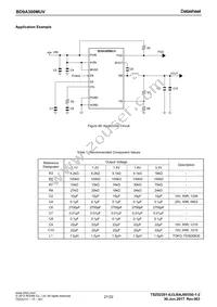 BD9A300MUV-E2 Datasheet Page 21