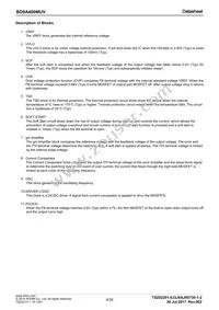 BD9A400MUV-E2 Datasheet Page 4