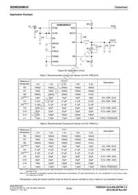 BD9B200MUV-E2 Datasheet Page 20