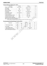 BD9B331GWZ-E2 Datasheet Page 3