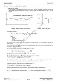 BD9B500MUV-E2 Datasheet Page 21