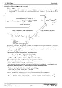 BD9B600MUV-E2 Datasheet Page 21