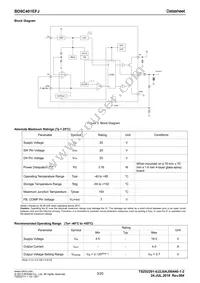 BD9C401EFJ-E2 Datasheet Page 3