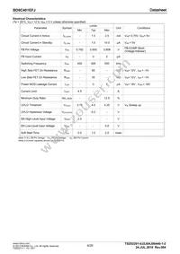 BD9C401EFJ-E2 Datasheet Page 4