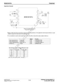 BD9C501EFJ-E2 Datasheet Page 11