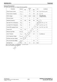 BD9C601EFJ-E2 Datasheet Page 4