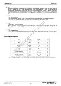 BD9G341EFJ-E2 Datasheet Page 4