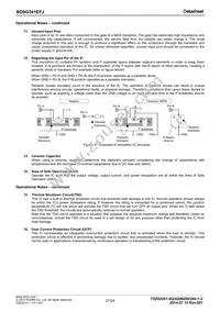 BD9G341EFJ-E2 Datasheet Page 21